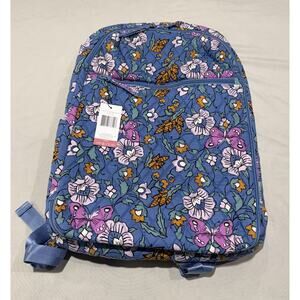 Vera Bradley Outlet Cotton Lay Flat Travel Backpack Color Wild Prairie NWT